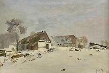 Ölgemälde Hugo V. Pedersen