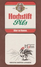Bierdeckel , Coaster ,Brauerei HOCHSTIFT , Fulda / Hessen #1815#