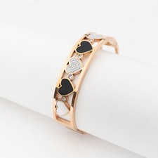 Damen Edelstahl Armreif