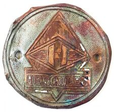Hercules Tankemblem alt rund Emblem Alu Marke Plakette Schild Symbol Sammler