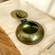 Vintage Messing Aschenbecher