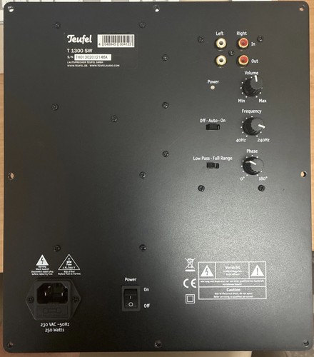 Teufel subwoofer aktivmodul - subwoofer,
