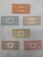 Ersatzteile Spielgeld Monopoly