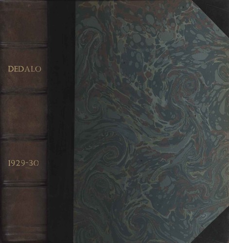Daedalo jahr 1929 30 - daedalo., 1929-30