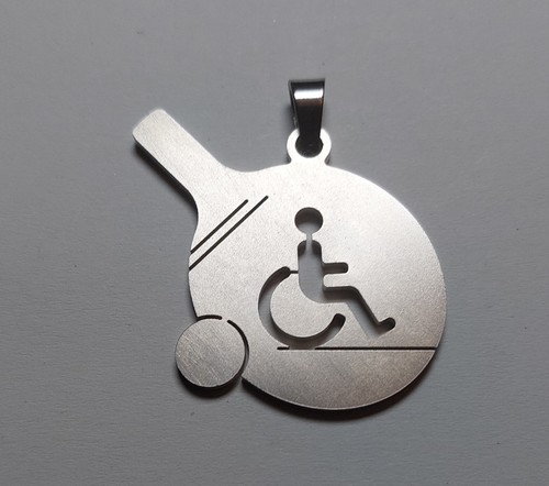 Schmuck anhänger rollstuhl - ,