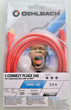 Oehlbach MHL-Adapterkabel Micro-USB auf HDMI I-Connect Plugx 240 2,4m 60081