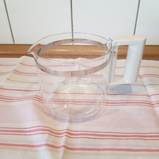 ?Philips Glaskanne Kaffeekanne weißer Griff ca. 1,3 l Vintage?