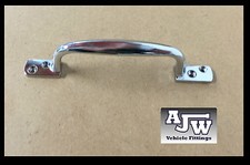 1 x Chrom Zug Griff Vintage