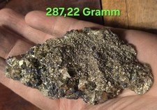 Pyrit Kristall Stufe aus Peru