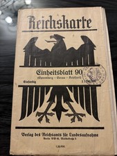 Reichskarte Einheitsblatt 90
