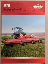 Kuhn RM Universal Mulchgeräte Mulcher Prospekt Traktor Schlepper