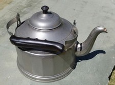 Antiker großer LUCO Kupferkessel 20eckig,  Massiv Kupfer, Griff Bakelit..