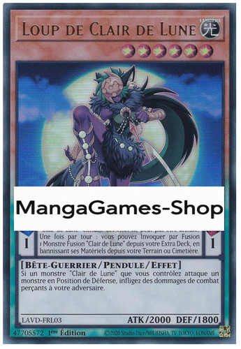 Oh mondscheinwolf - yu-gi-oh,