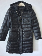 LIU JO Mädchen WINTER DAUNEN MANTEL abnehmbare KAPUZE Schwarz Damen Gr. XS 34