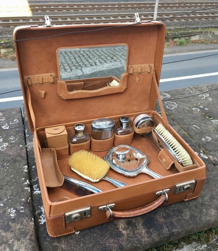 Kosmetikkoffer mädler leder - kosmetikkoffer,