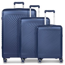 Picard Vienna 4-Rollen Trolley Set 3 tlg. mit Dehnfalte #PCD-012348 (navy blue)