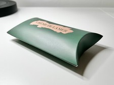 Creme de la Mer Geschenktasche Länge 15,5 cm Breite 10 cm grün