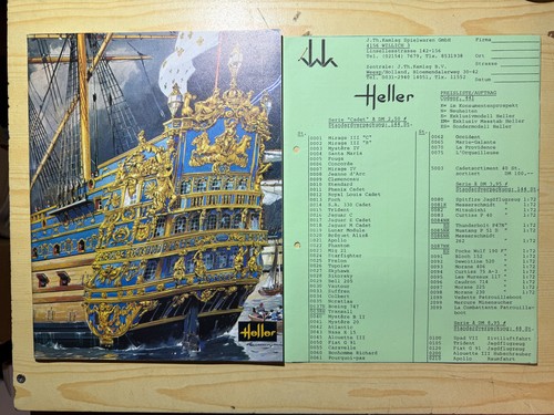Heller modellbau katalog - modellbau,