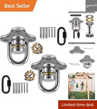 SELEWARE 2ER Deckenhaken Schwerlast Boxsack Halterung - Schaukelaufhänger mit...