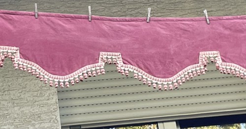 Edle vintage samt schabracke - samt-schabracke, /