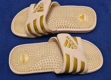 Adidas Adiletten Adissage 8 42 Weiße Massage Badesandalen