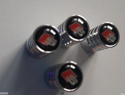 4pcs set audi - set, ventilkappen