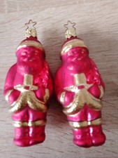 Traumhafter Weihnachts Baum Glas Schmuck Echt Süß 