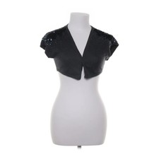 Divided by H&M, Bolero, Größe: 36, Grau/Mehrfarbig, Feinstrick, Damen #QrN