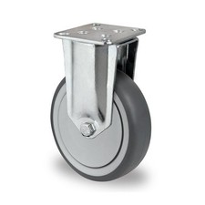 Bockrolle Transportrolle Apparaterollen Grau Möbelrollen 100 125 mm