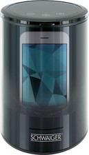 Sterilisator Desinfektion Ozon LED beleuchtet Alltagsgegenstände schwarz