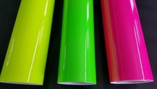 Auto folie neon - (26,25€/m²),