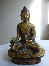 Buddha vergoldet medizinbuddha - buddha,