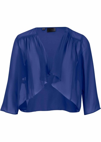Bolero aus feinem chiffon - chiffon, gr