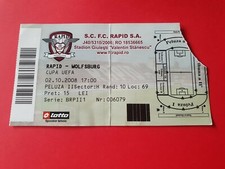 Used Ticket UEFA CL Cup