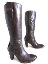 MAX STIEFEL, BOHO, HOCHWERTIG, BRAUNES, WEICHES LEDER, GR 37, WUNDERSCHÖN