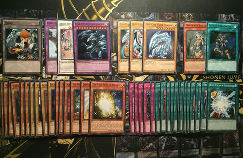 Yugioh blue eyes - blue, white