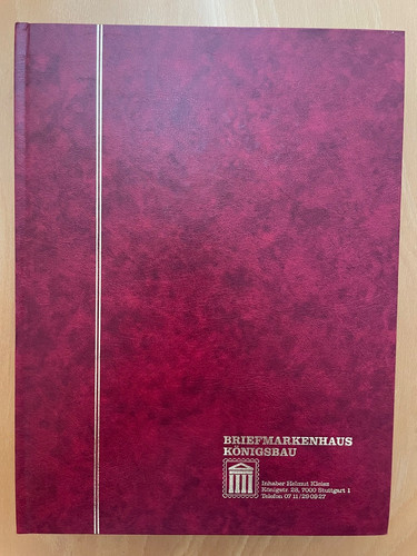Briefmarkenalbum einsteckbuch - briefmarkenalbum,