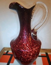 Vase Vintage Opaline 70er Jahre Retro-vintage selten