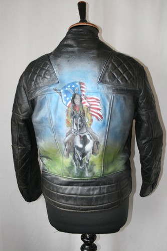 Vintage 70er wolf - wolf, schwarz