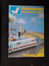 Viessmann Neuheiten 2000 2001/2 Prospekt Modellbahnzubehör