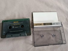 1 TDK Musikkassette Cassette Type IV MA -XG Metal 60  sammlung Konvolut Mc