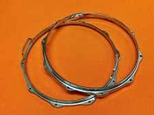 Original Set Hella Die Cast Chrom Hoops Snaredrums Lite Hilite Phonic Signature