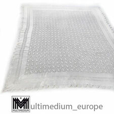 Antike Baumwolle Tischdecke Tagesdecke Vorhang gehäkelt Häkelarbeit über groß