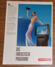 Seltene Werbung NORDMENDE