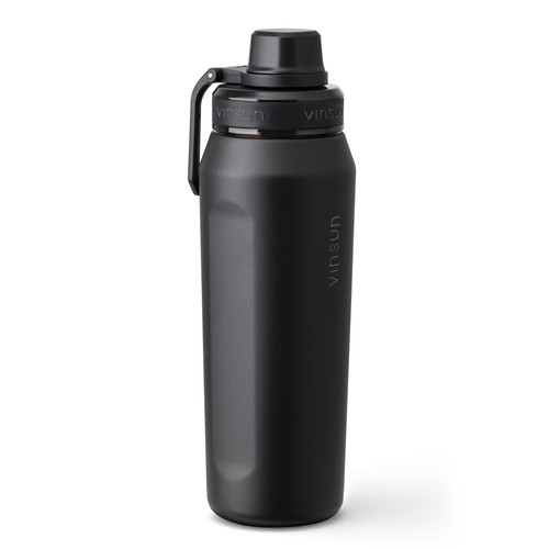 Trinkflasche edelstahl 750ml - edelstahl,