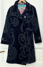 Desigual Mantel Samt Mantel