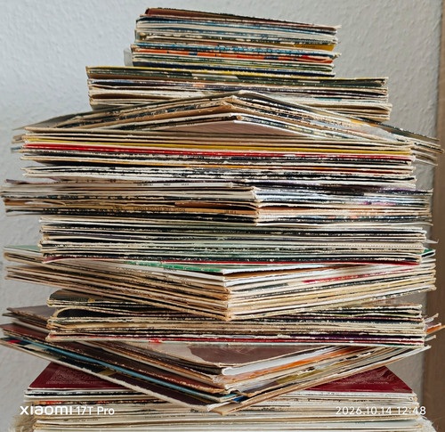 Große schallplatten sammlung - große,