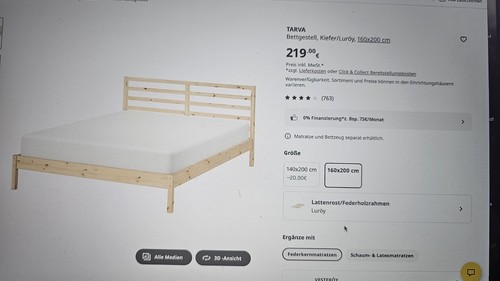 Ikea bettgestell tarva - ikea,