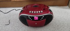  CD-Player Radio Kassette-rot