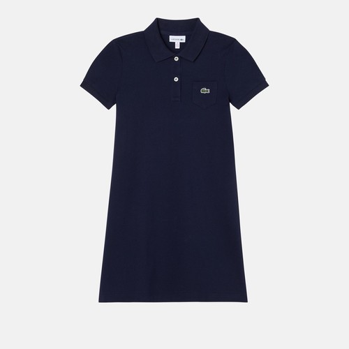 Lacoste mädchen polokleid - lacoste,